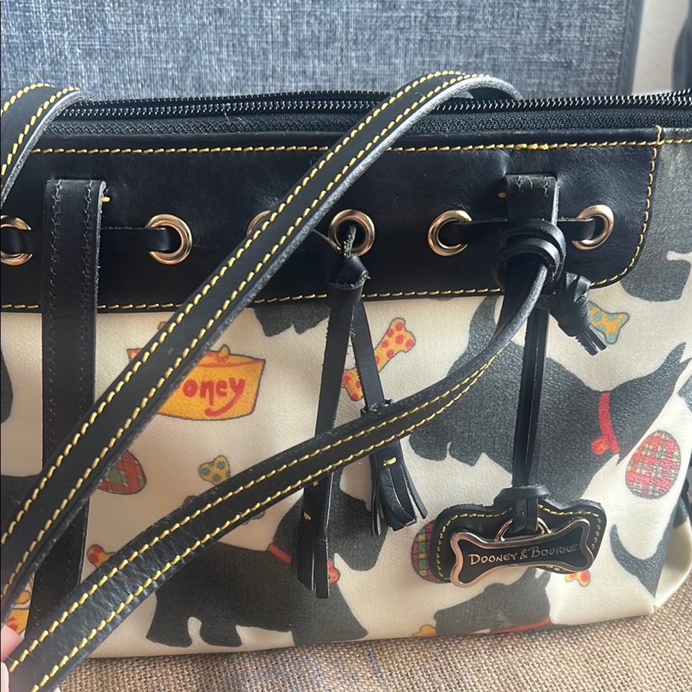Dooney & Bourke Vintage Scottie Satchel - Picture 6 of 17
